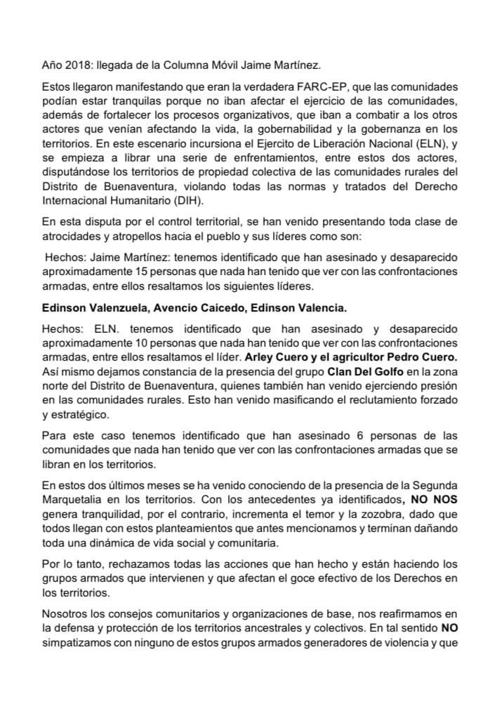 id71 Comunicado Consejos Comunitarios Distrito de Btura 3